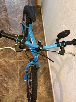 Bicicleta infantil azul ATRACTOR