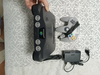 Nintendo 64 Consola Negra + Juegos y Mando