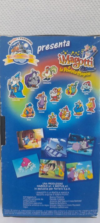 I Magotti Sorpresine Ferrero 2001 + VHS