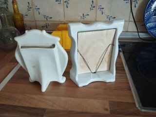 Marcos de loza decorados