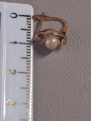 Orecchini in Oro 18k con Perle Donna