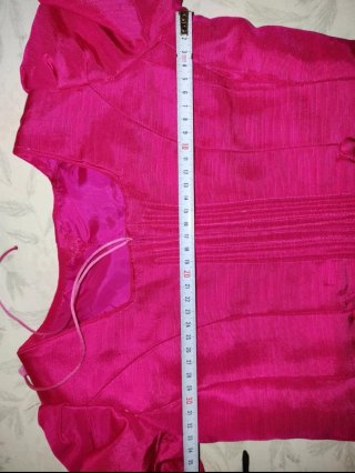 Corpiño fallera niña fucsia