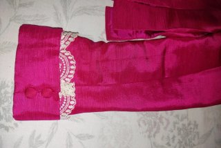 Corpiño fallera niña fucsia