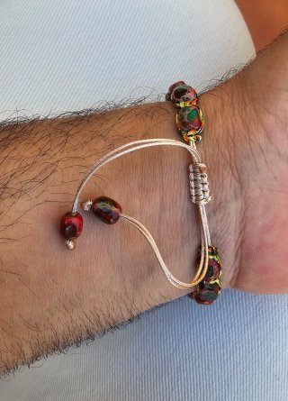 Pulsera de piedra natural
