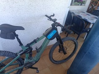 Bicicleta Eléctrica Ebike Verde