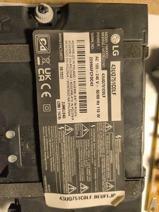 Placa TV LG 43