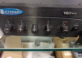 Mezclador-amplificador Crown 160MA, nuevo
