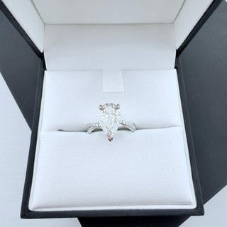 Anillo de compromiso 14k