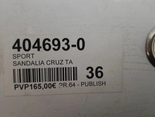 Sandalias Guess Talla 38 Azul y Rosa