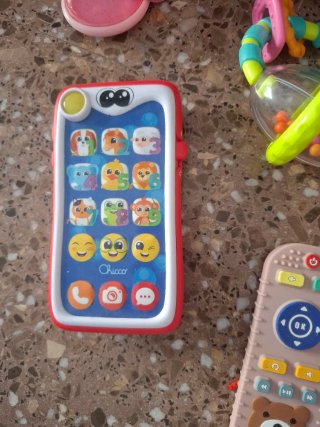 Lote Juguetes Bebé: Teléfono, Mando, Móvil