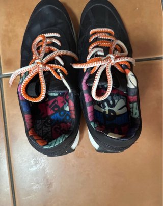 Zapatillas Desigual Talla 40 Negras Multicolor