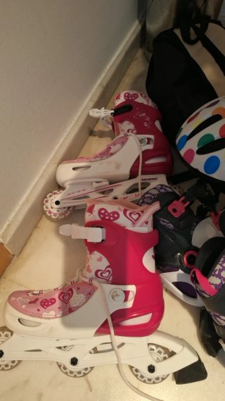 Patines en línea niña talla ajustable