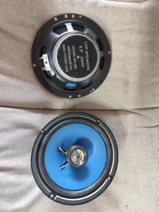 Altavoces Coche 6.5 Azul
