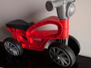 Bicicleta de niño roja