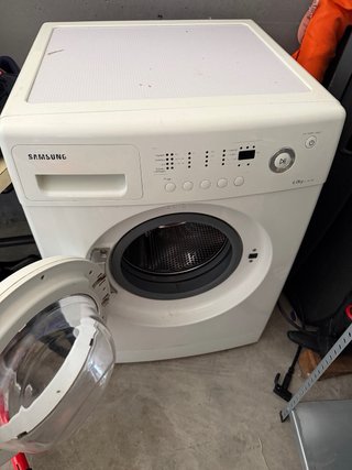 Lavadora Samsung Blanca 6kg Estado ok, functiona