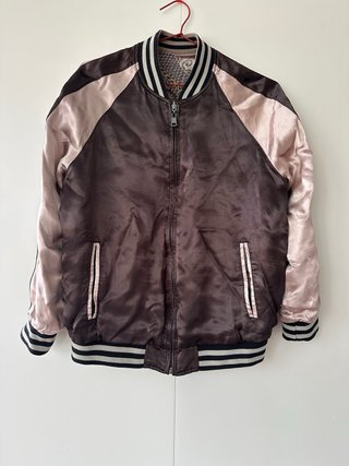 Bomber reversible Zara bordada