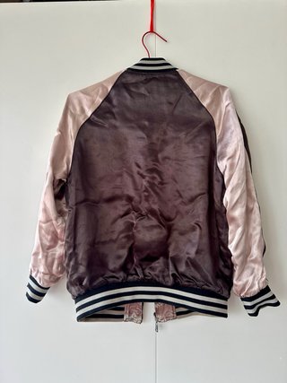 Bomber reversible Zara bordada