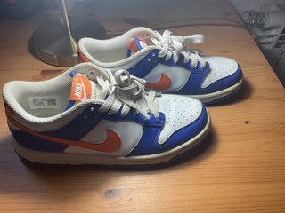 Zapatillas Nike Dunk Talla 38 Azul Naranja
