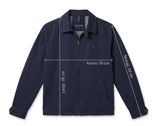 Chaqueta Tommy Hilfiger Azul Marino Talla L