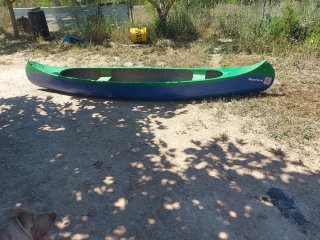 Canoa canadiense fibra 2-3 personas