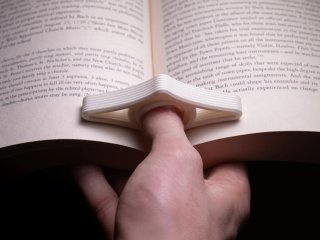 Separatore per libri con anello