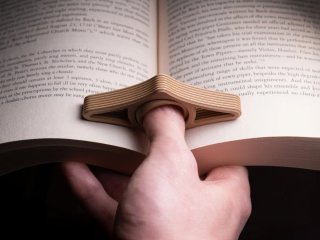 Separatore per libri con anello