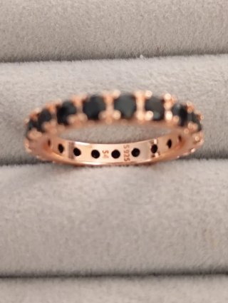 Anillo eternity nuevo plata