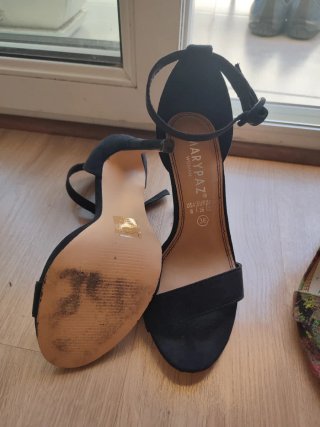 Sandalias de tacón mujer