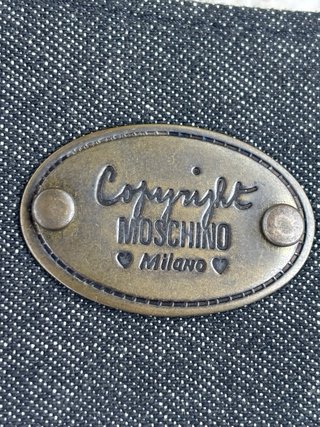 Cintura elastica Moschino denim