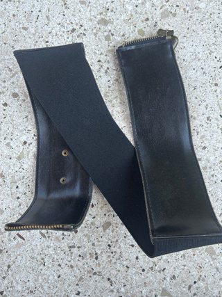 Cintura elastica Moschino denim