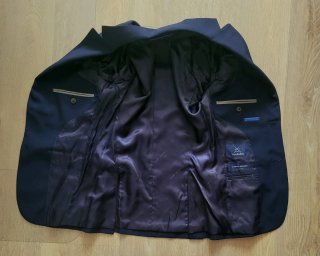 Traje Álvaro Moreno Azul Marino T.38/32 + Funda
