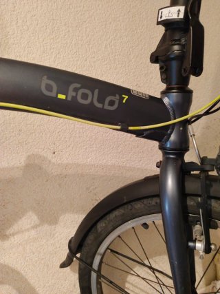 Bicicleta plegable 7marchas.Poco uso.( Negociable)