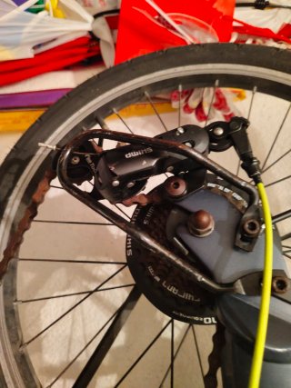 Bicicleta plegable 7marchas.Poco uso.( Negociable)