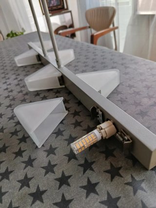 Lámpara de comedor moderna