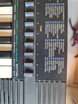 Casio SA-20 Tone Bank Circuit Bending