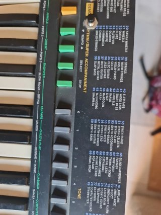Casio SA-20 Tone Bank Circuit Bending