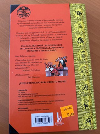 MORTADELO Y SU GUIA PARA LA VIDA DEL ESTUDIANTE...