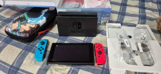 Nintendo Switch Sports Set con funda Demon Slayer