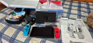 Nintendo Switch Sports Set con funda Demon Slayer