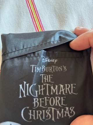 Bolsa plegable Disney Tim Burton