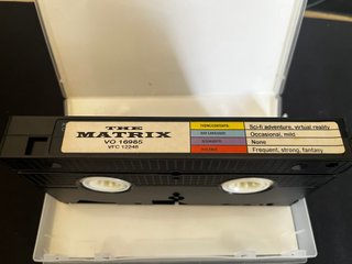 Filme VHS The Matrix - Original