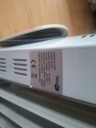 Calefactor eléctrico radiador aceite