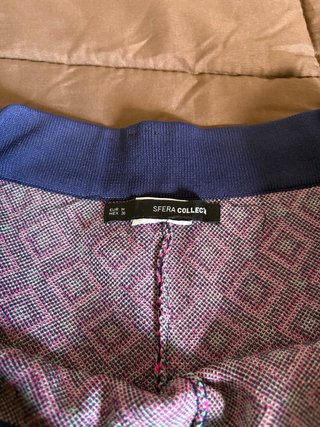 Pantalón estampado recto talla única