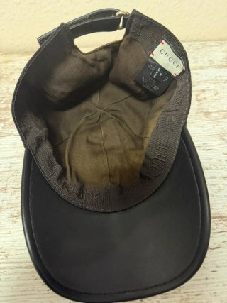 Gorra Gucci GG Negra y Marrón