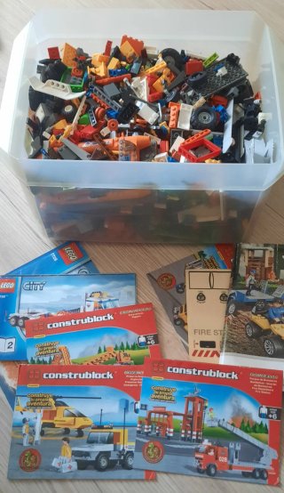 Lego Construblock City e Pompieri