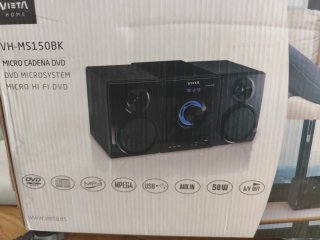 Minicadena Vieta VH-MS150BK DVD, CD, Video