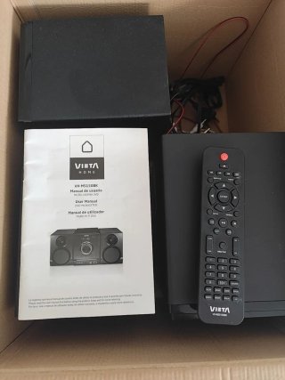 Minicadena Vieta VH-MS150BK DVD, CD, Video