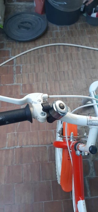Bici bimba rossa