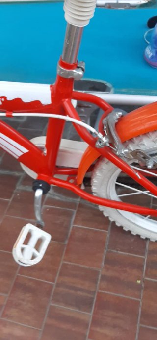 Bici bimba rossa