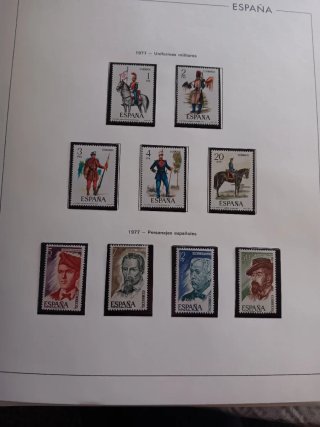 Colección Sellos España 1976-1983